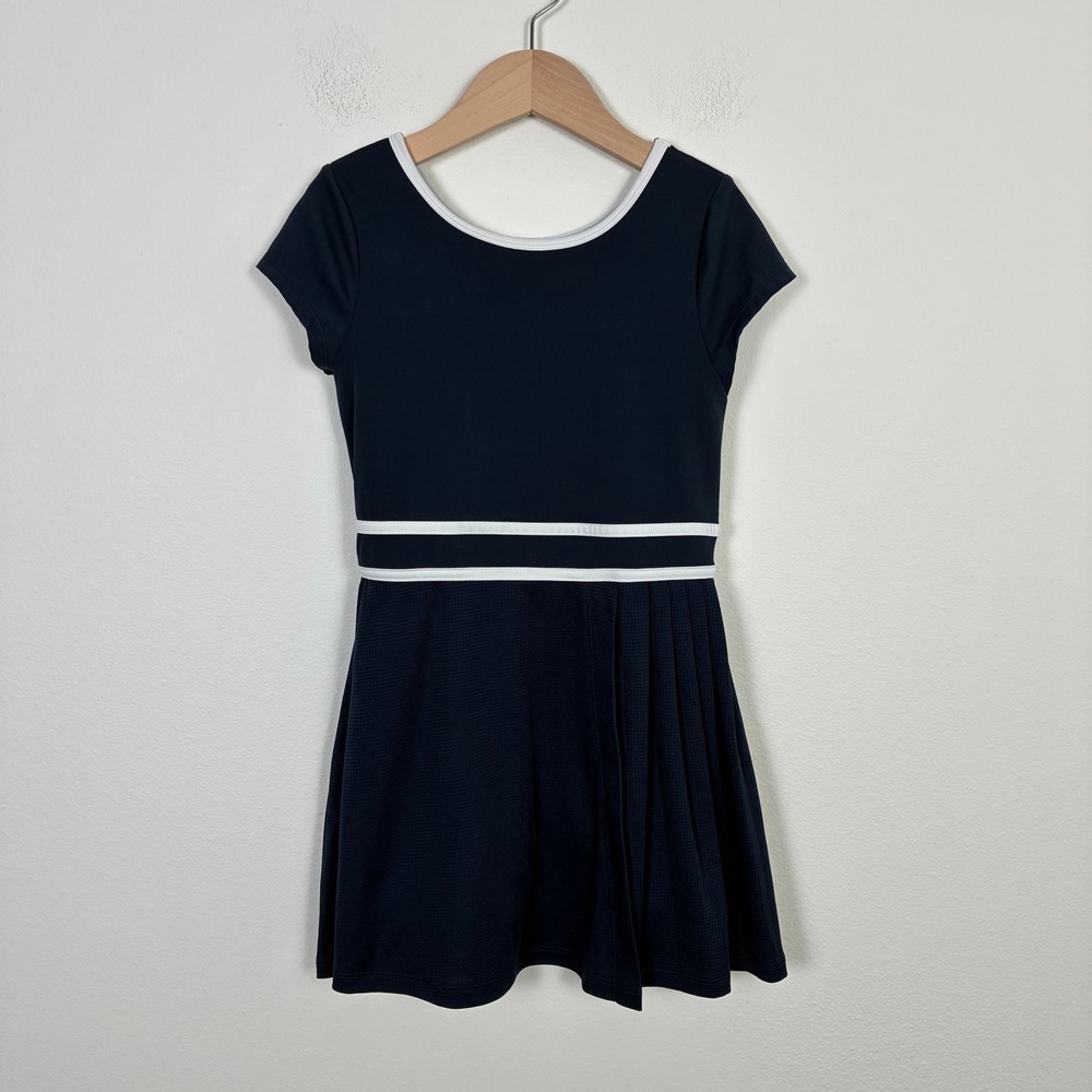 Abercrombie Kids YPB Athletic Dress Girls Size 7/8 Blue Tennis Active Dress Prep